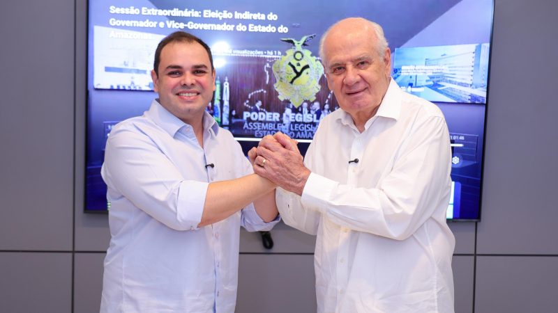 Roberto Cidade é eleito por unanimidade governador do Amazonas