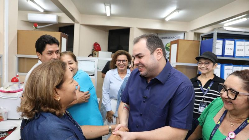 Governador Roberto Cidade visita Seduc e Sepror para alinhar demandas e fortalecer integração entre secretarias