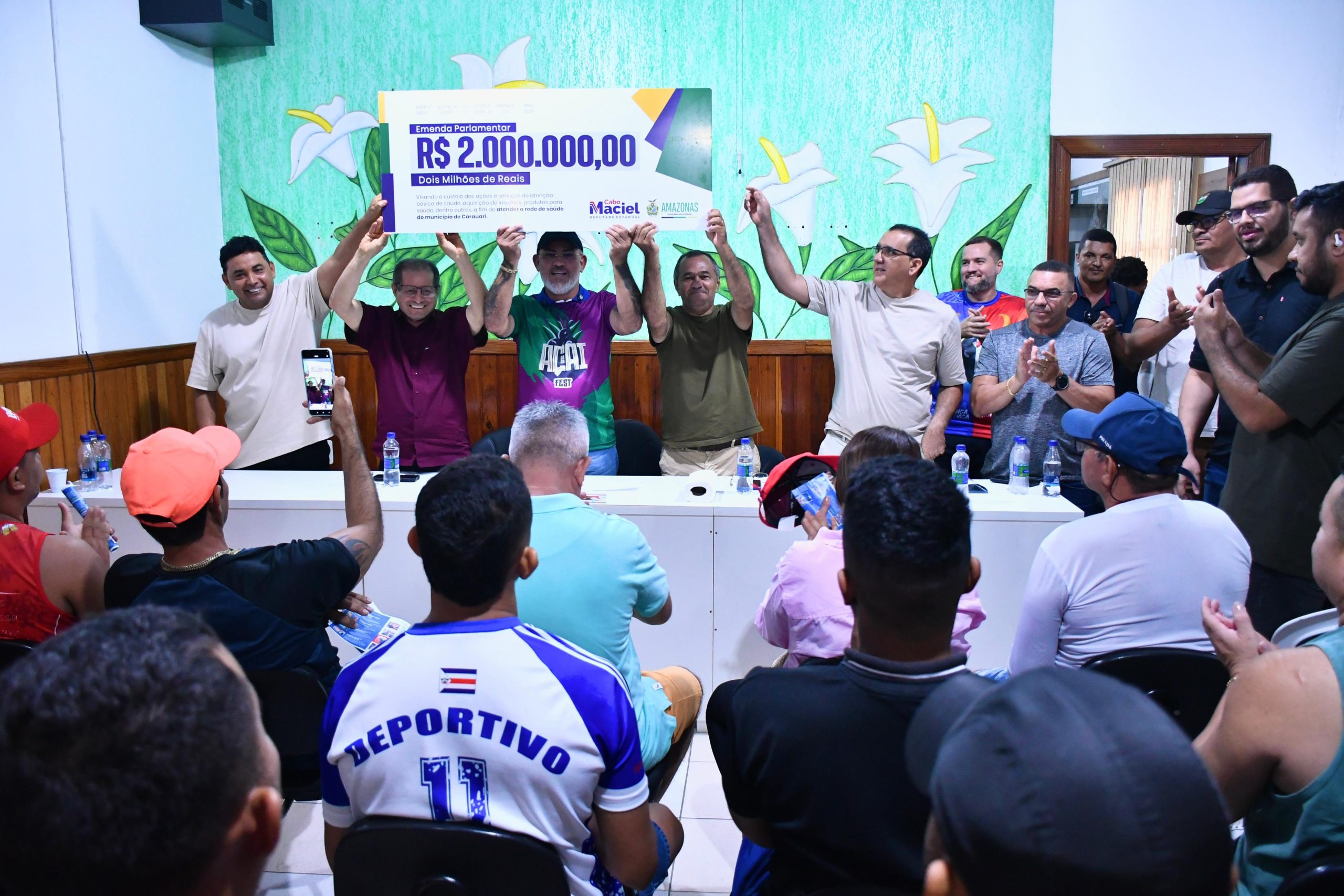 Cabo Maciel cumpre agenda em Carauari e reforça apoio à saúde, cultura e setor primário