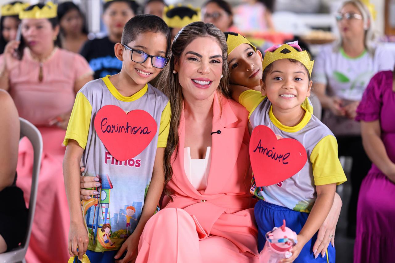 Primeira-dama Thaisa Cidade assume presidência de honra do FPS, sem remuneração