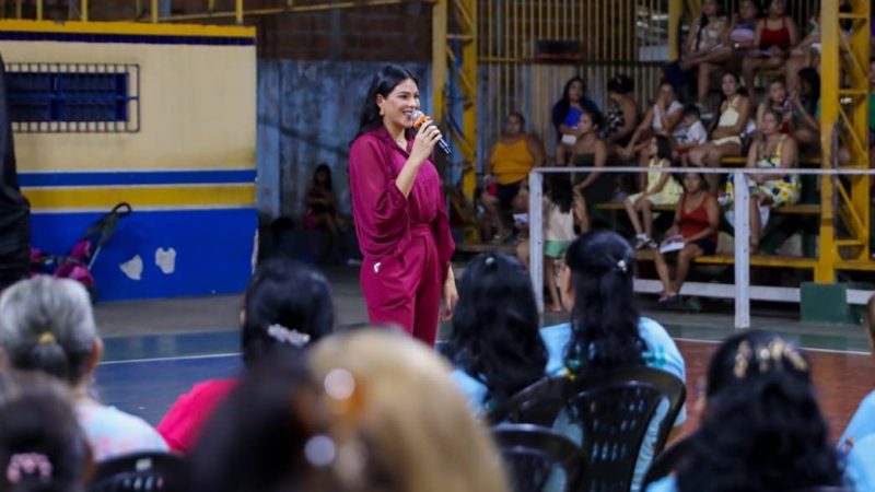 Mayra Dias une forças com mulheres de Nhamundá em grande encontro de conscientização pelo Feminicídio Zero