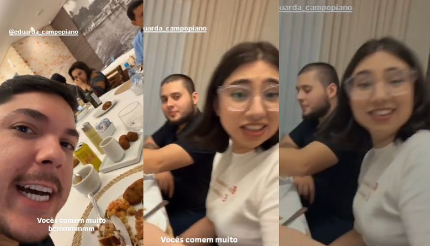Vereadora e influenciador sem noção viralizam após debochar da culinária amazonense durante jantar político em Manaus