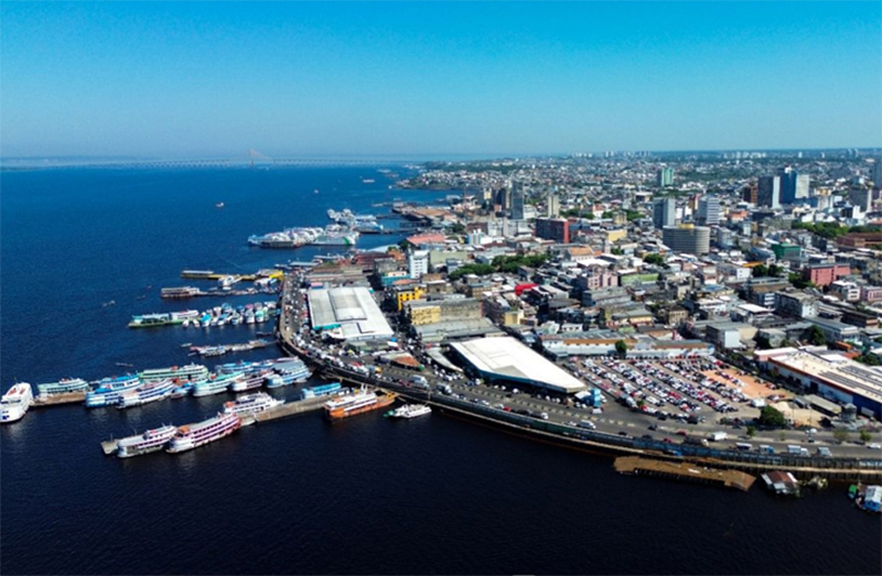 Obra de novo porto inclui ampliação da Avenida Manaus Moderna