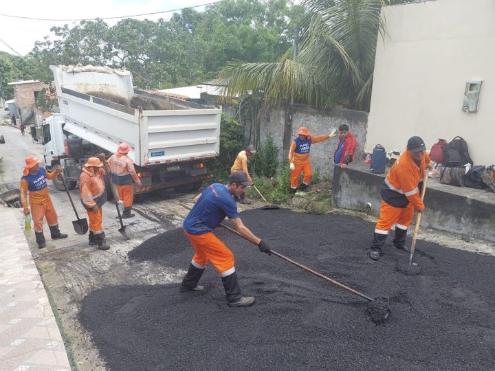 Prefeitura de Manaus entrega rua totalmente revitalizada no bairro Cidade de Deus e reforça avanço da infraestrutura na zona Norte