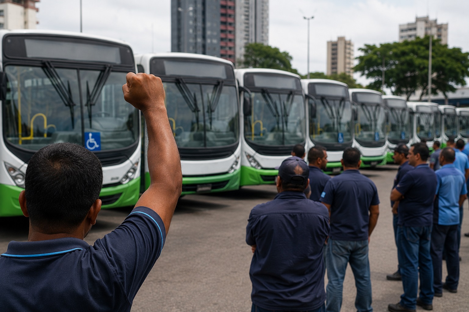 Paralisação dos ônibus em Manaus é suspensa após mediação da Prefeitura