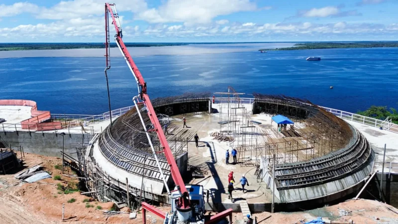 Novo cartão-postal de Manaus ganha ritmo acelerado nas obras