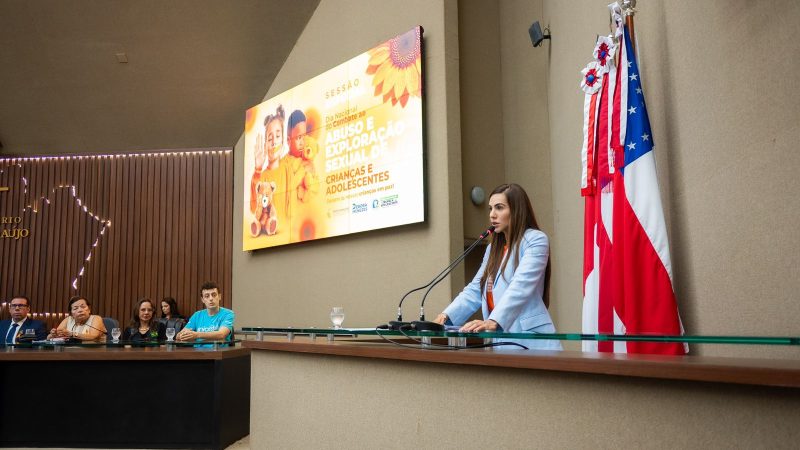 Débora Menezes destaca apoio a crianças vítimas de violência após morte de recém-nascida em lixão no AM
