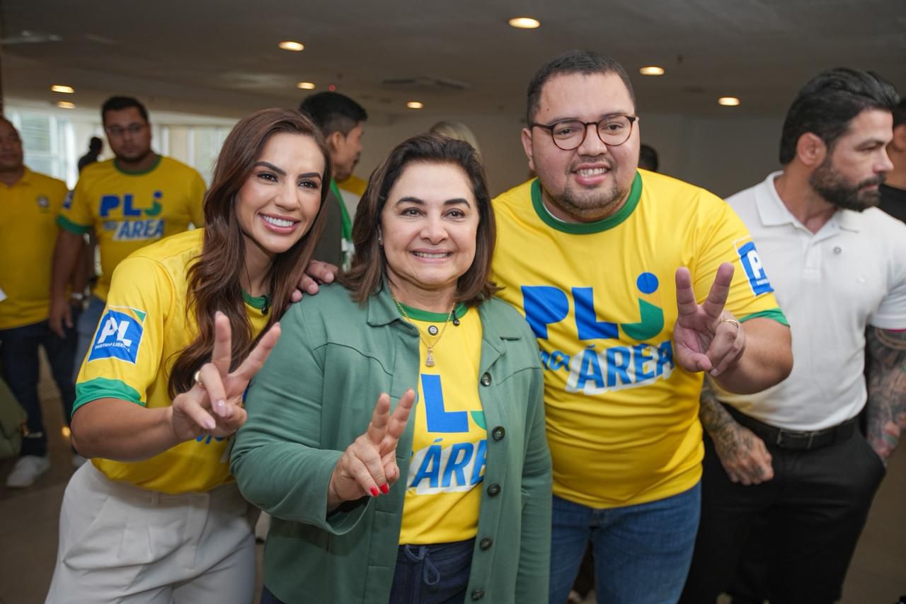 Acabou a fofoca: Valdemar Costa Neto desembarca em Manaus para oficializar pré-candidaturas de Maria do Carmo ao Governo e Alberto Neto ao Senado