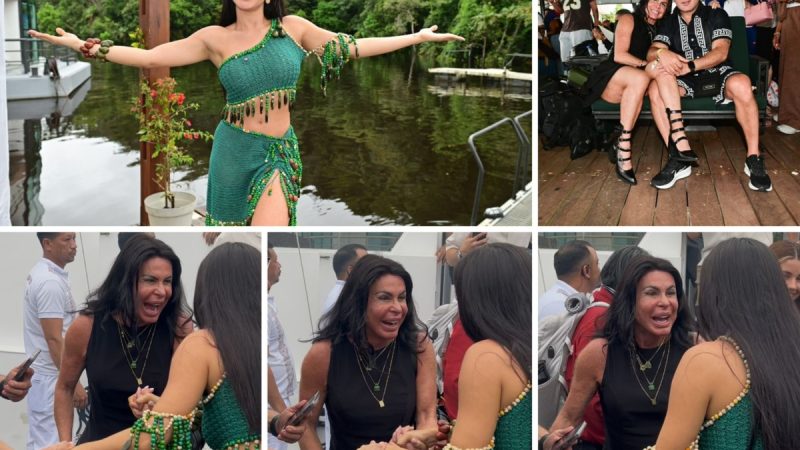 Festival da Cunhã reúne famosos e Gretchen rouba a cena no Amazonas