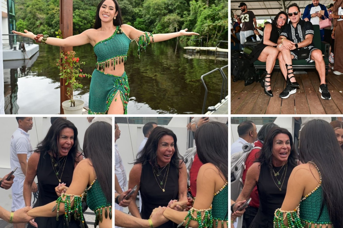 Festival da Cunhã reúne famosos e Gretchen rouba a cena no Amazonas