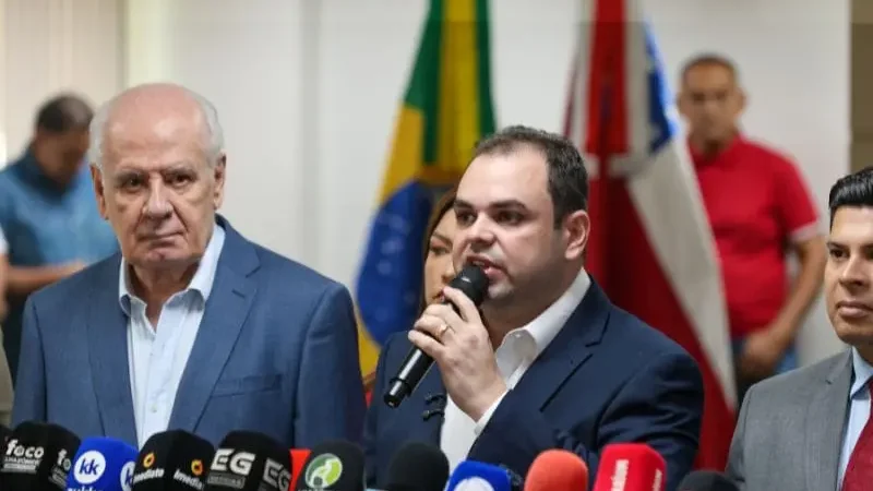 “Não vou prejudicar o Amazonas por ideologia”, diz Roberto Cidade ao defender diálogo institucional com Lula