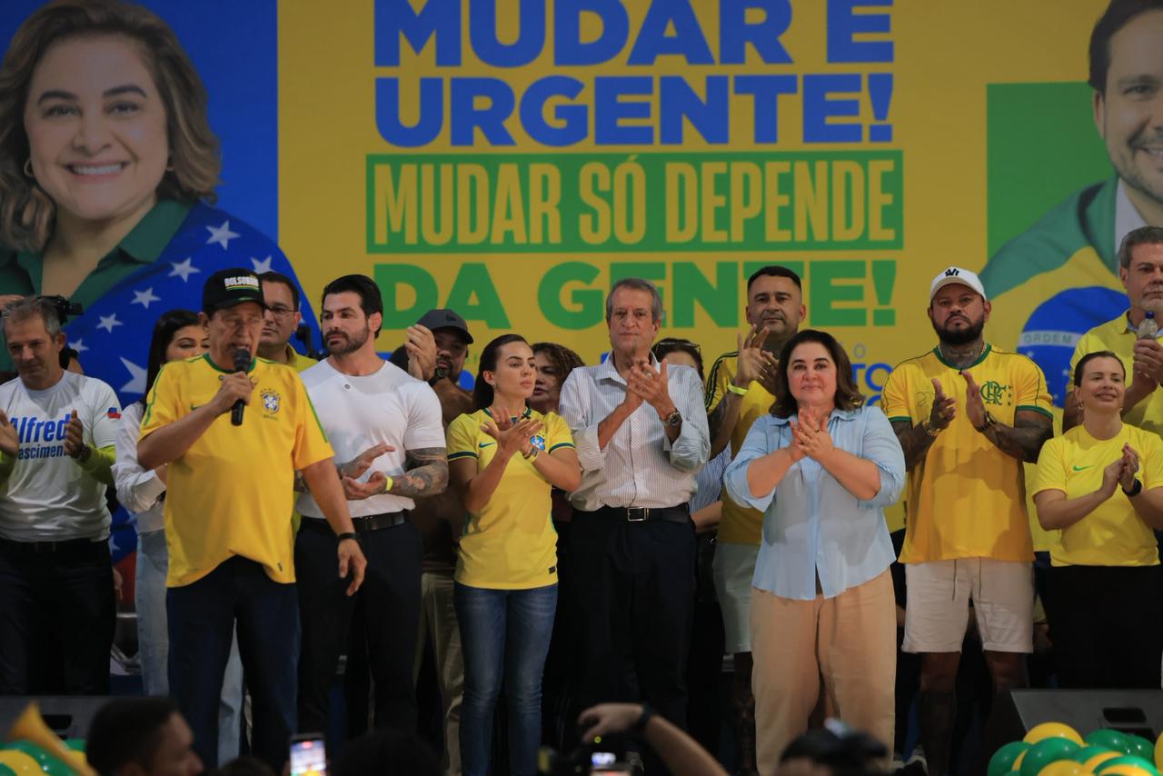 Direita mostra força no Amazonas, lota evento histórico e Valdemar chancela Maria do Carmo e Alberto Neto para 2026