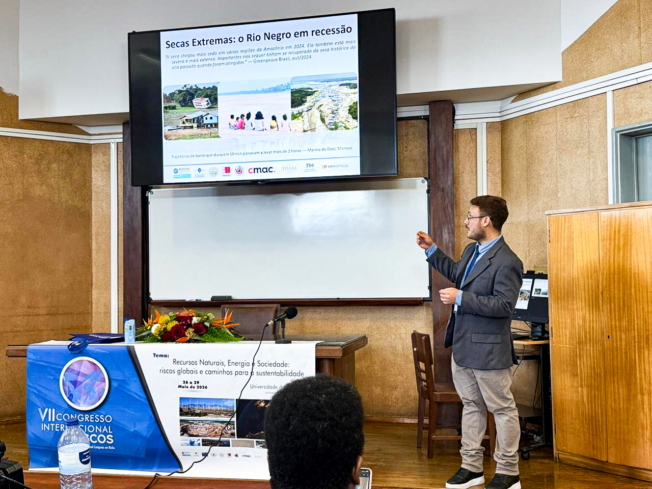 Prefeitura de Manaus apresenta ações de sucesso da capital sobre resiliência urbana e gestão de riscos climáticos em congresso internacional