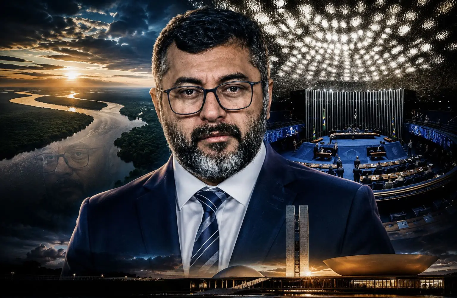 Wilson Lima entra forte na disputa ao Senado e já aparece competitivo na pesquisa Census