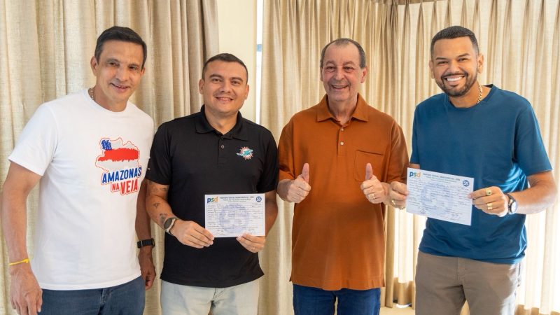 *Prefeitos de Beruri e Novo Airão se filiam ao partido de Omar e fortalecem movimento pelo Amazonas forte de novo*