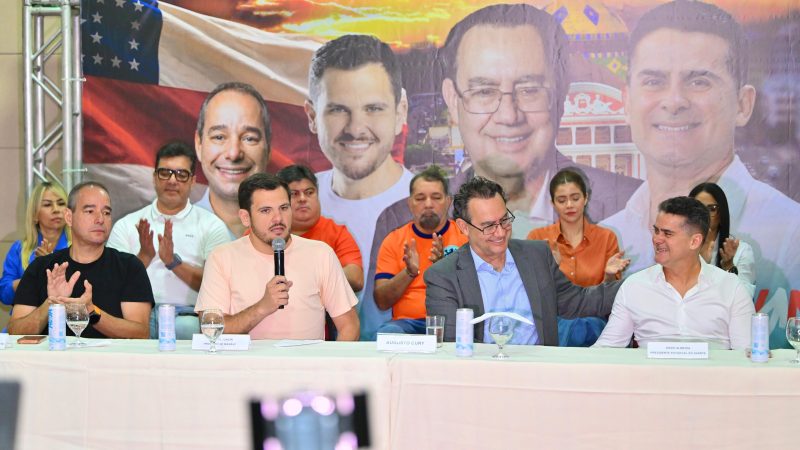 *David Almeida recebe Augusto Cury em Manaus e apresenta projeto do Avante para as eleições de 2026*