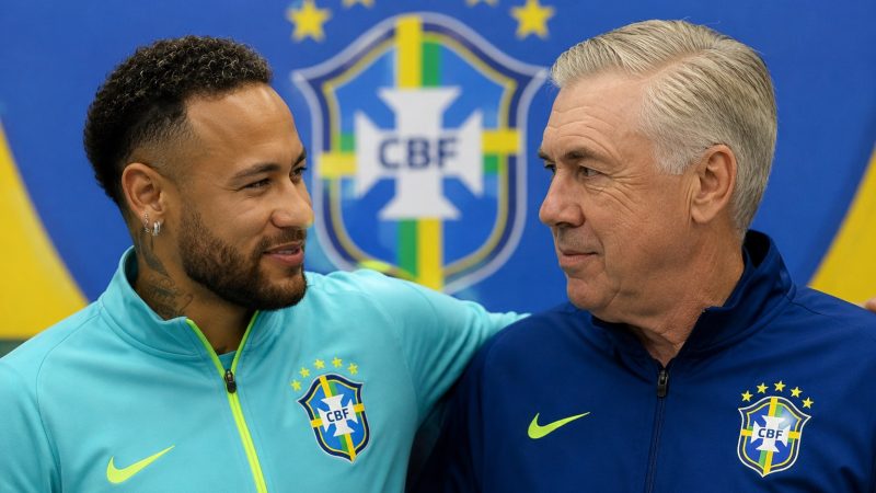 Ancelotti revela o motivo que o fez convocar Neymar para a Copa de 2026