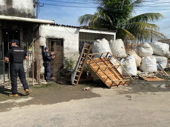 Central Integrada de Fiscalização  é realizada em sucatarias na zona leste de Manaus
