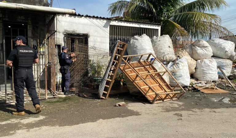 Central Integrada de Fiscalização  é realizada em sucatarias na zona leste de Manaus
