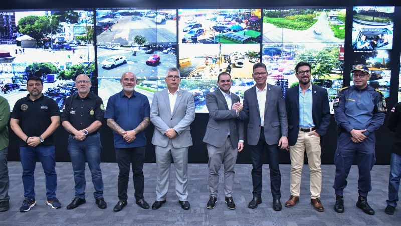 Cabo Maciel acompanha apresentação do Sistema Paredão ao governador de Rondônia no CICC