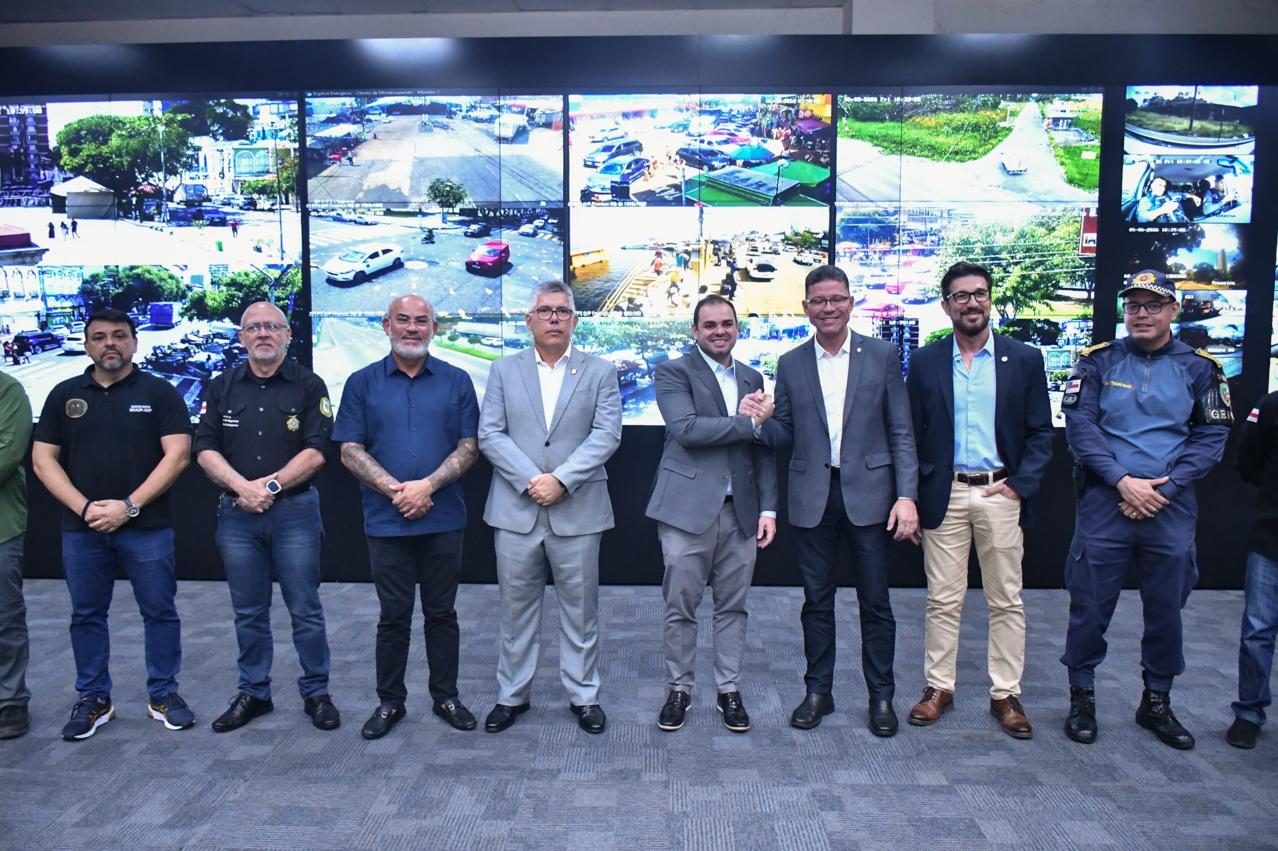 Cabo Maciel acompanha apresentação do Sistema Paredão ao governador de Rondônia no CICC
