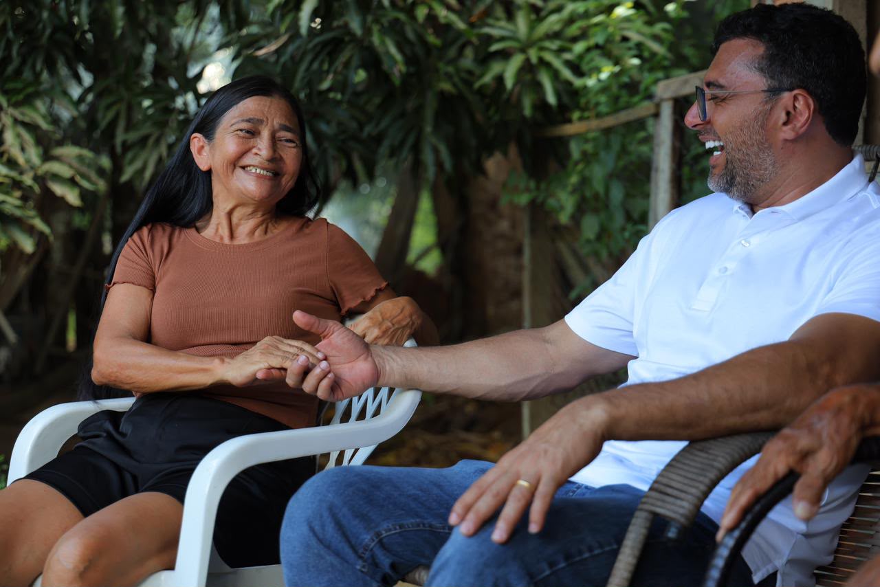 Moradores de Novo Céu reconhecem investimentos de Wilson Lima durante visita à 9ª Feira do Queijo