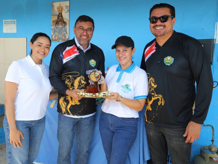 Moradores de Novo Céu reconhecem investimentos de Wilson Lima durante visita à 9ª Feira do Queijo