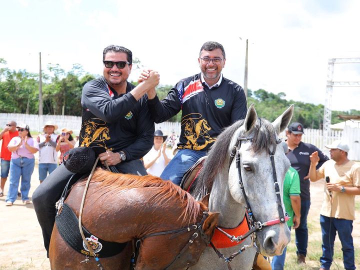 Moradores de Novo Céu reconhecem investimentos de Wilson Lima durante visita à 9ª Feira do Queijo