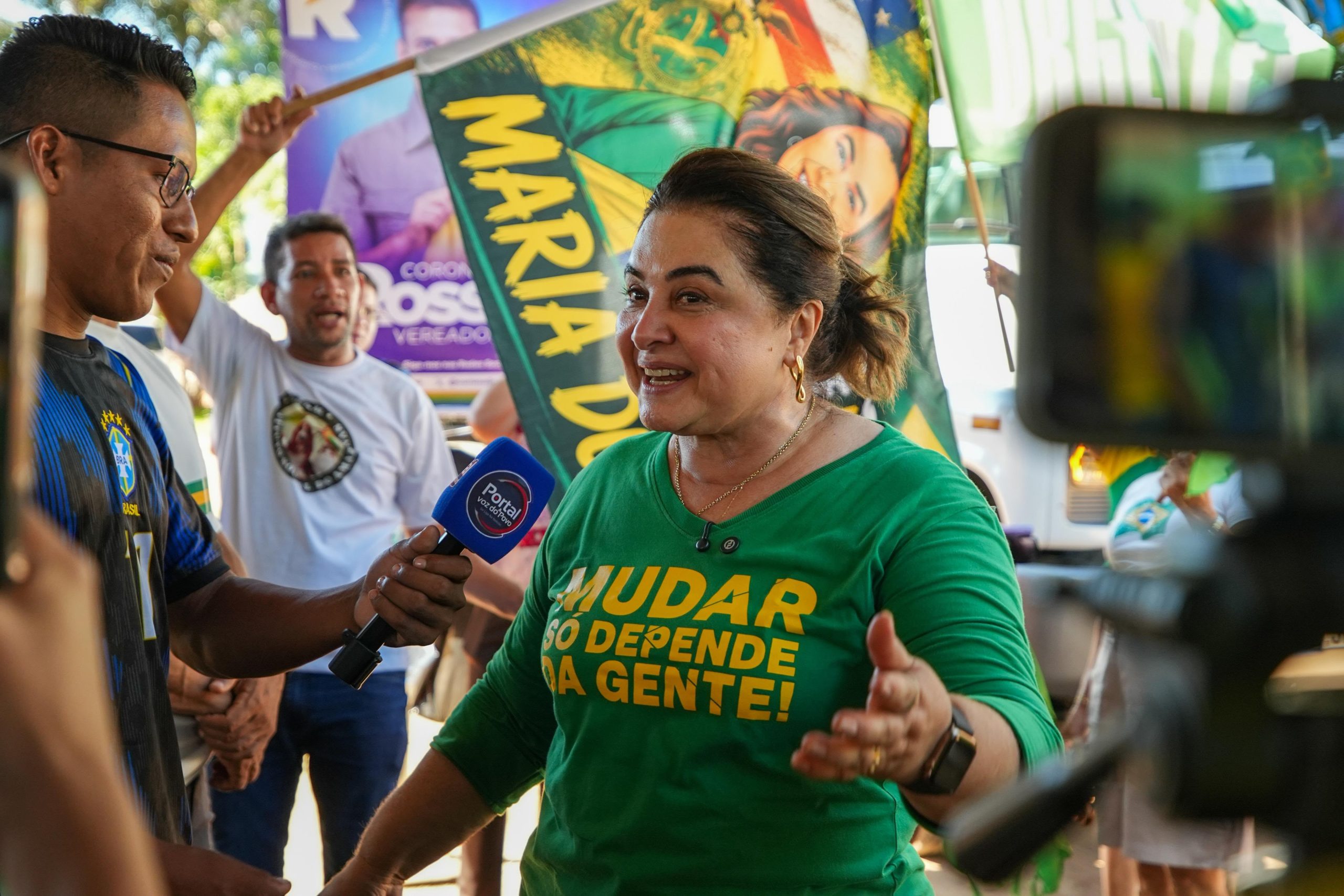 MARIA DO CARMO DEFENDE AMAZONAS MAIS FORTE DURANTE AGENDA EM MUNICÍPIOS DA REGIÃO METROPOLITANA