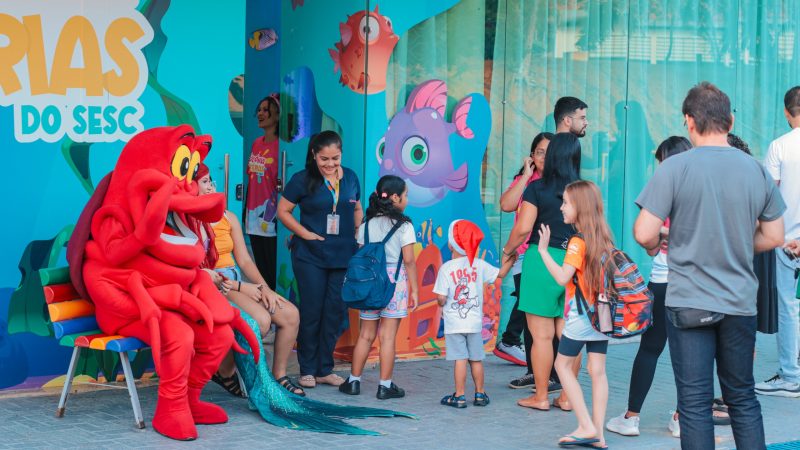 Colônia de Férias do Sesc acontece de 6 a 10 de julho