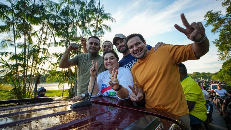 Do coração do Amazonas surge um coro por mudança: Maria do Carmo e Alberto Neto percorrem interior e reforçam compromisso com um futuro mais próspero