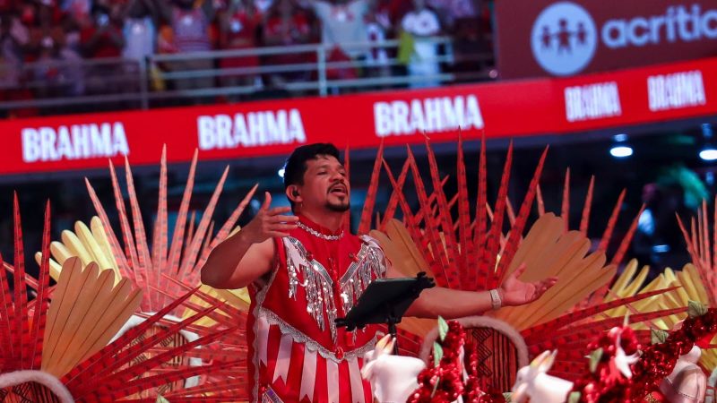 Marujeiros e batuqueiros celebram a cultura do Festival no Camarote Brahma