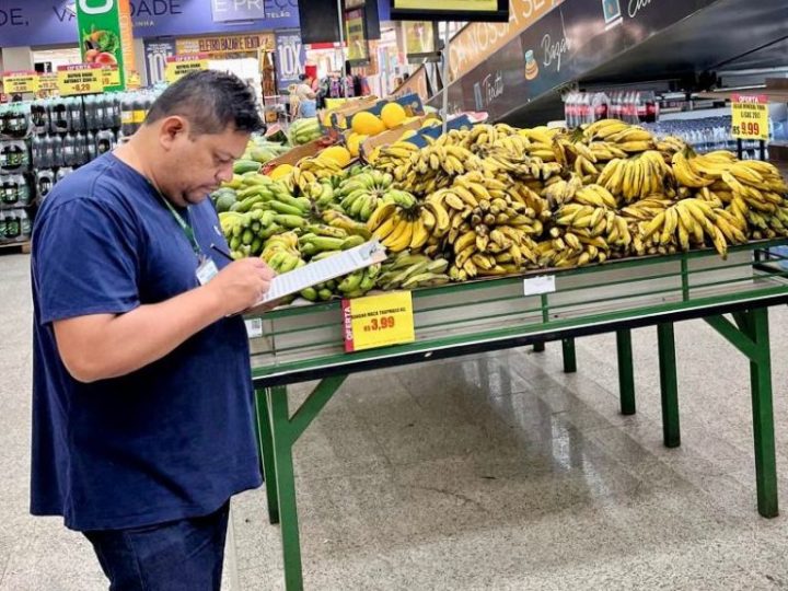 Cesta básica sobe em Manaus e fica quase R$ 13 mais cara em junho