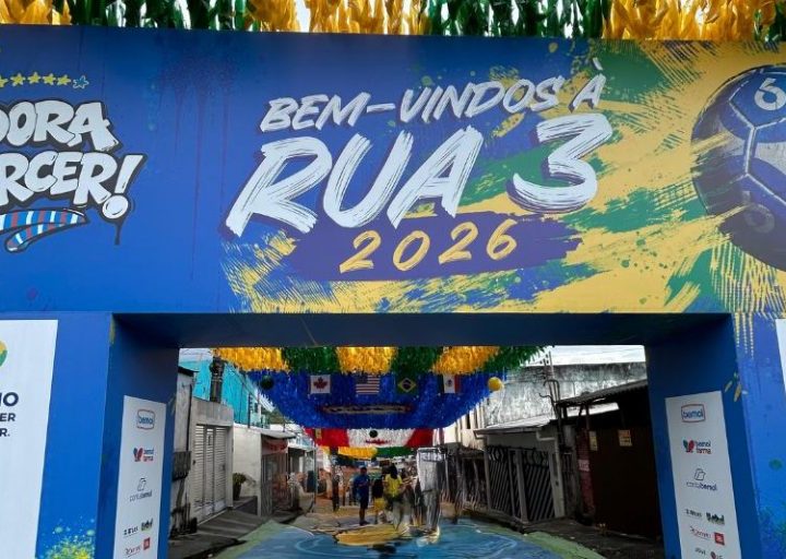 Moradores querem trocar nome da Rua 3 para Rua da Copa em Manaus