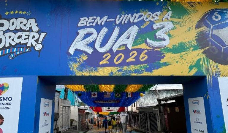 Moradores querem trocar nome da Rua 3 para Rua da Copa em Manaus