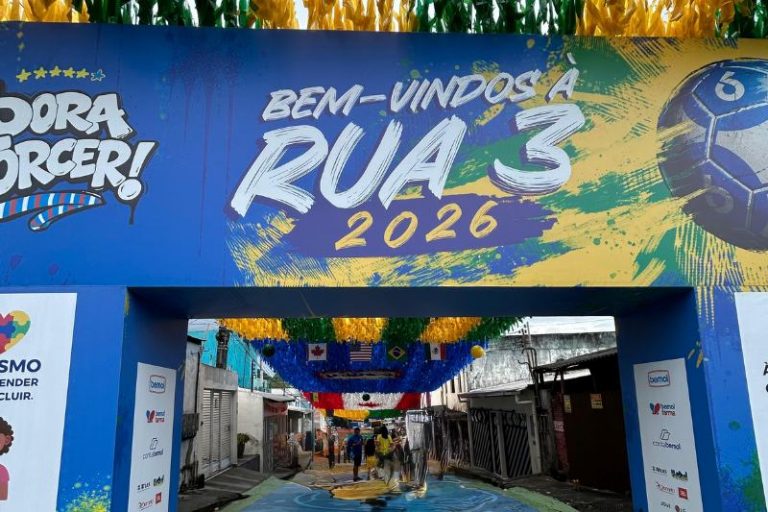 Moradores querem trocar nome da Rua 3 para Rua da Copa em Manaus