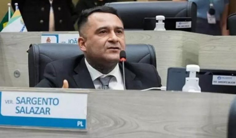 Desembargador rejeita recurso do vereador Sargento Salazar em processo por homicídio