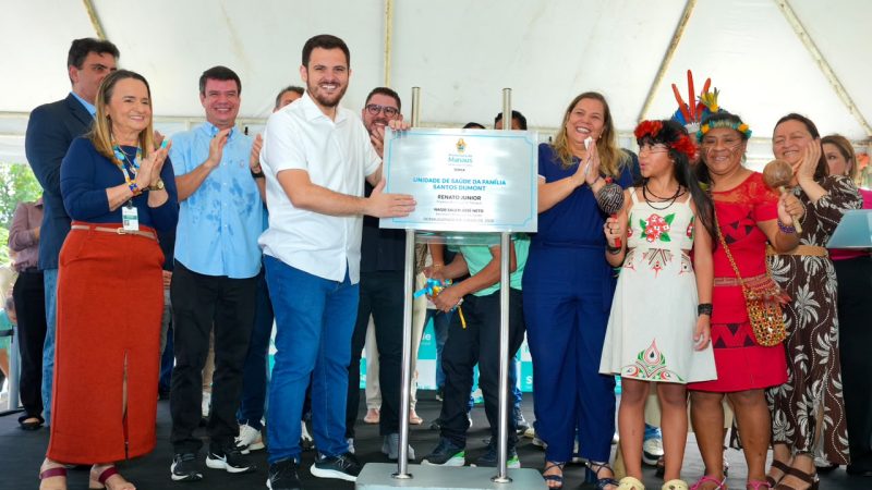 RENATO JUNIOR REFORÇA REDE MUNICIPAL COM ENTREGA DE UNIDADE DE SAÚDE