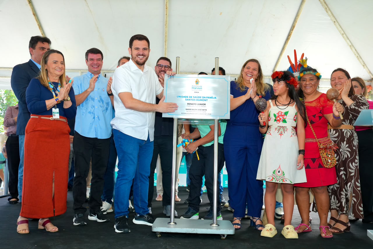 RENATO JUNIOR REFORÇA REDE MUNICIPAL COM ENTREGA DE UNIDADE DE SAÚDE