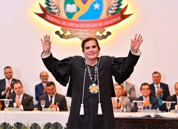 Yara Lins é eleita para quarto mandato na presidência do TCE-AM