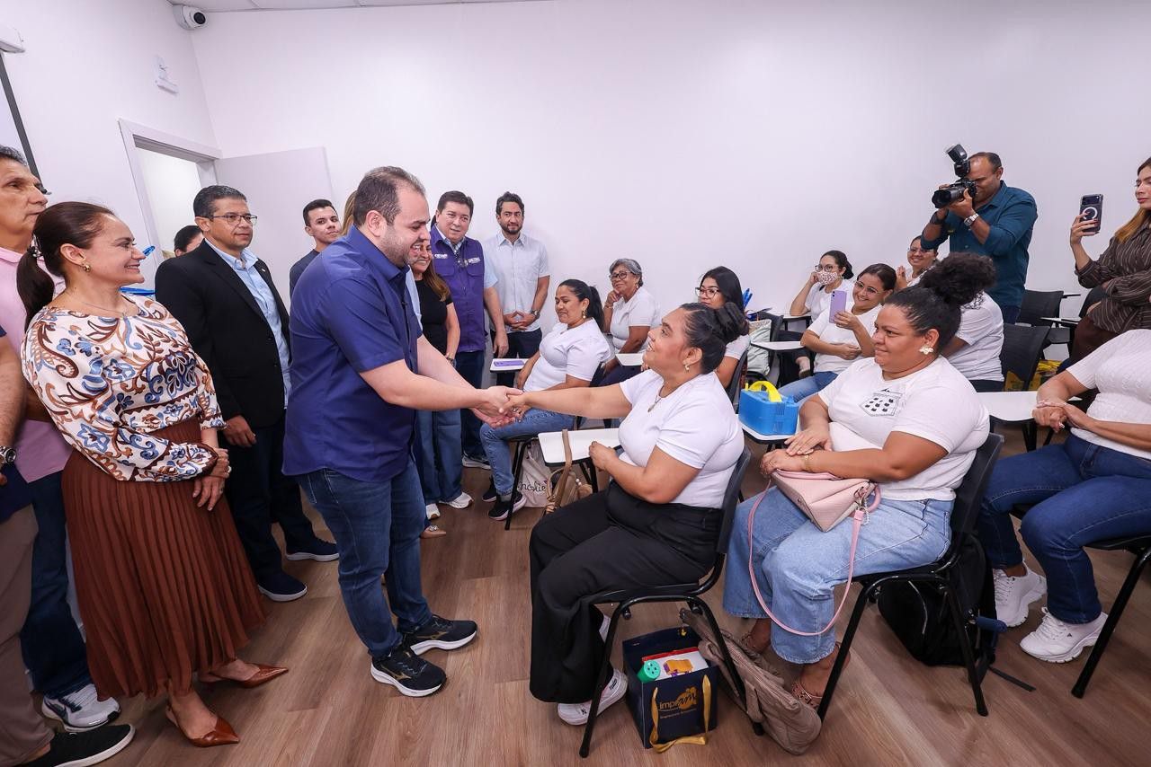 MANAUS GANHA MAIS UMA ESCOLA DO CETAM COM INAUGURAÇÃO FEITA POR ROBERTO CIDADE