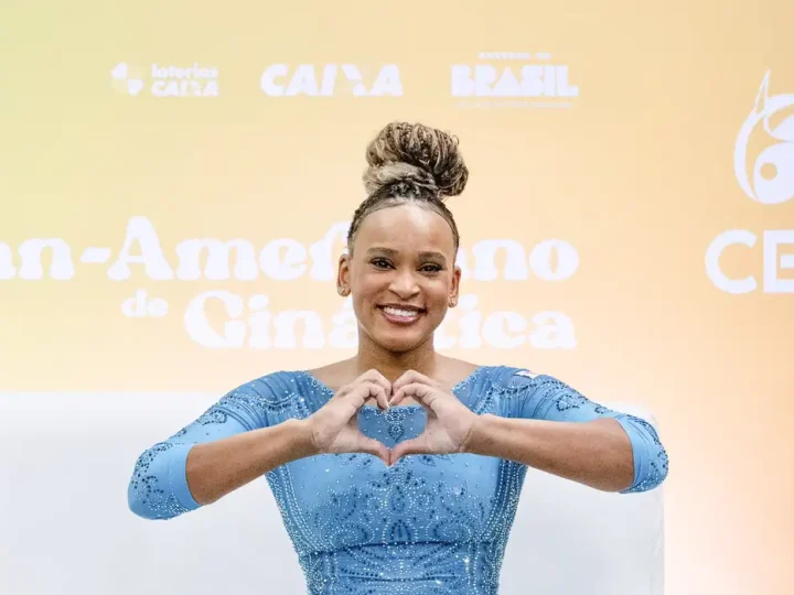 Rebeca Andrade volta com ouro no Pan de ginástica artística