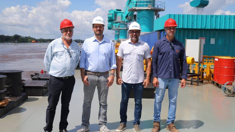 ITACOATIARA GANHA DESTAQUE COM NOVA ESTRUTURA PORTUÁRIA VISITADA POR WILSON LIMA