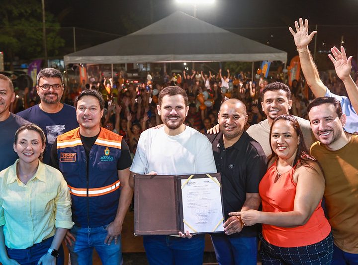 Prefeito Renato Junior assina ordem de serviço para revitalização do Campo da Torre e amplia acesso a práticas esportivas e de lazer para os moradores da zona Norte
