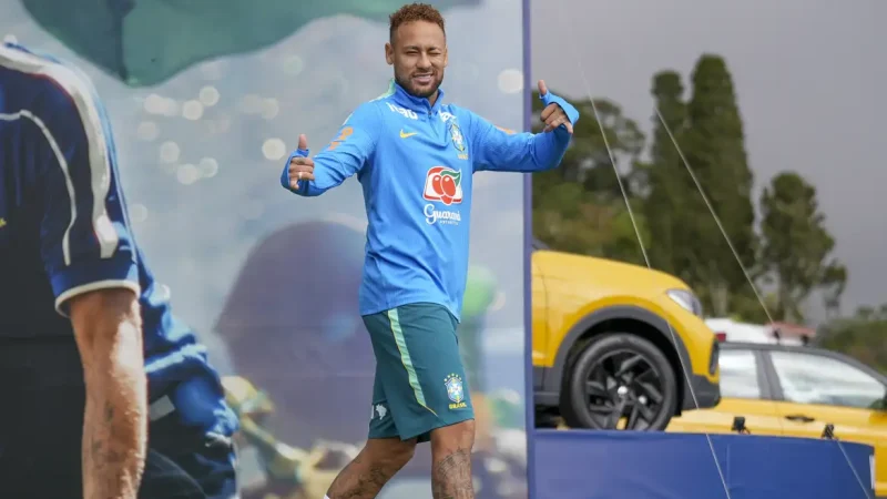 Neymar não viaja com seleção para Cleveland; segue em tratamento