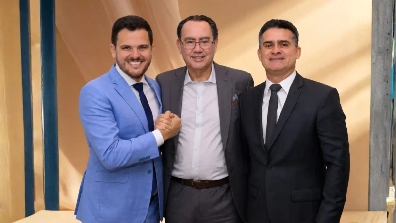 Ao lado de Augusto Cury, Renato Junior reforça lealdade política a David Almeida e ao projeto do Avante