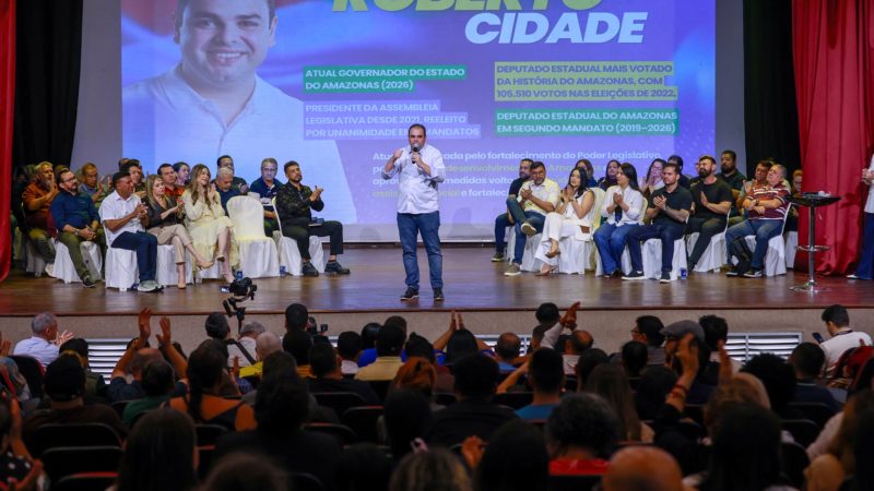 *Pré-candidatura de Roberto Cidade recebe apoio de mais de 600 lideranças evangélicas do Amazonas*