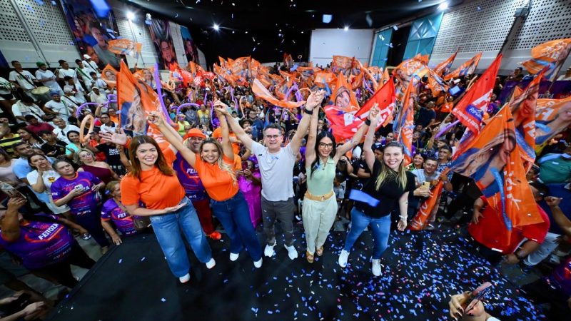 *Ao lado de David Almeida, Katy Feitoza reúne cerca de 1,5 mil pessoas e lança candidatura a deputada estadual*