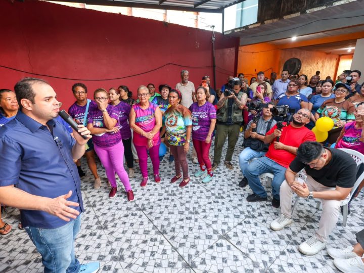 *Roberto Cidade reafirma compromisso com a população idosa em encontro na zona Norte de Manaus*
