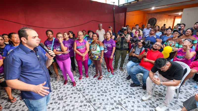 *Roberto Cidade reafirma compromisso com a população idosa em encontro na zona Norte de Manaus*
